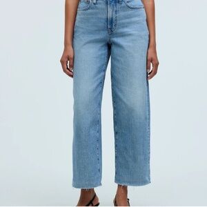 Madewell Women's Straight Leg Jeans - Light Blue